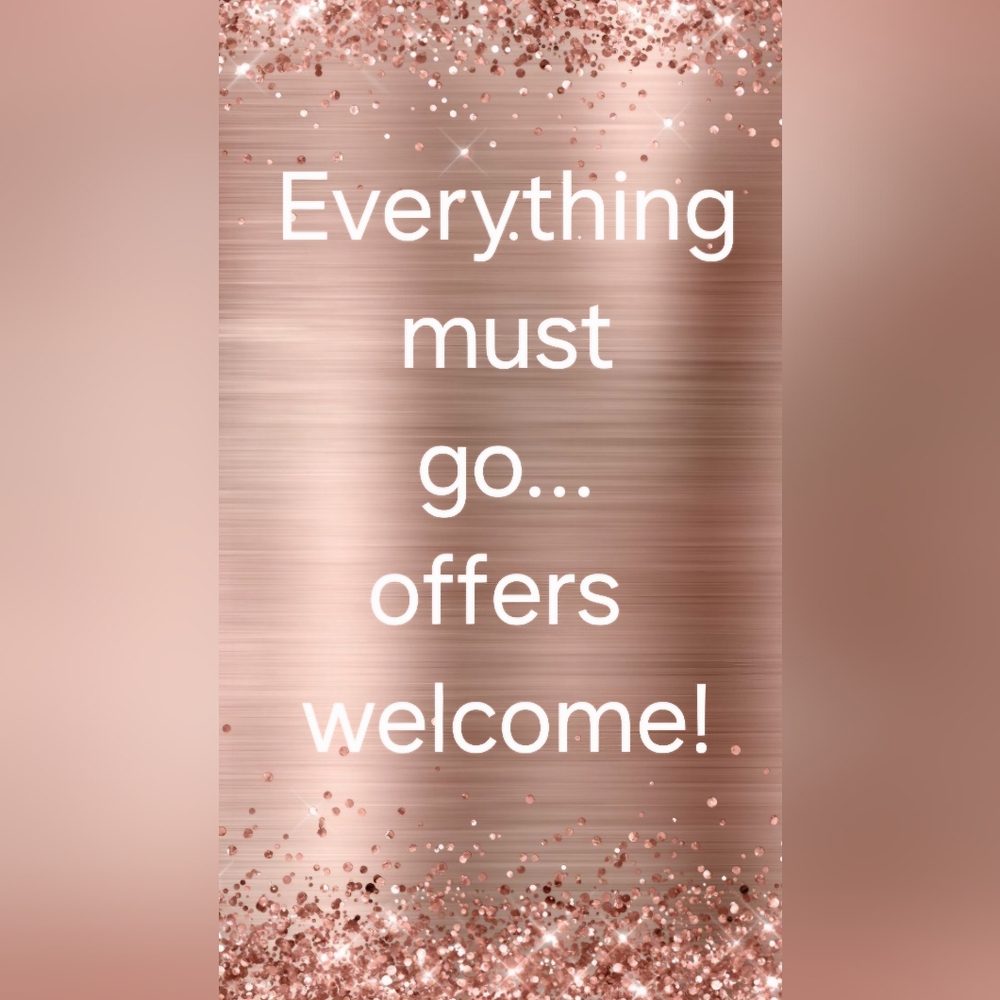 Everything must go SALE!